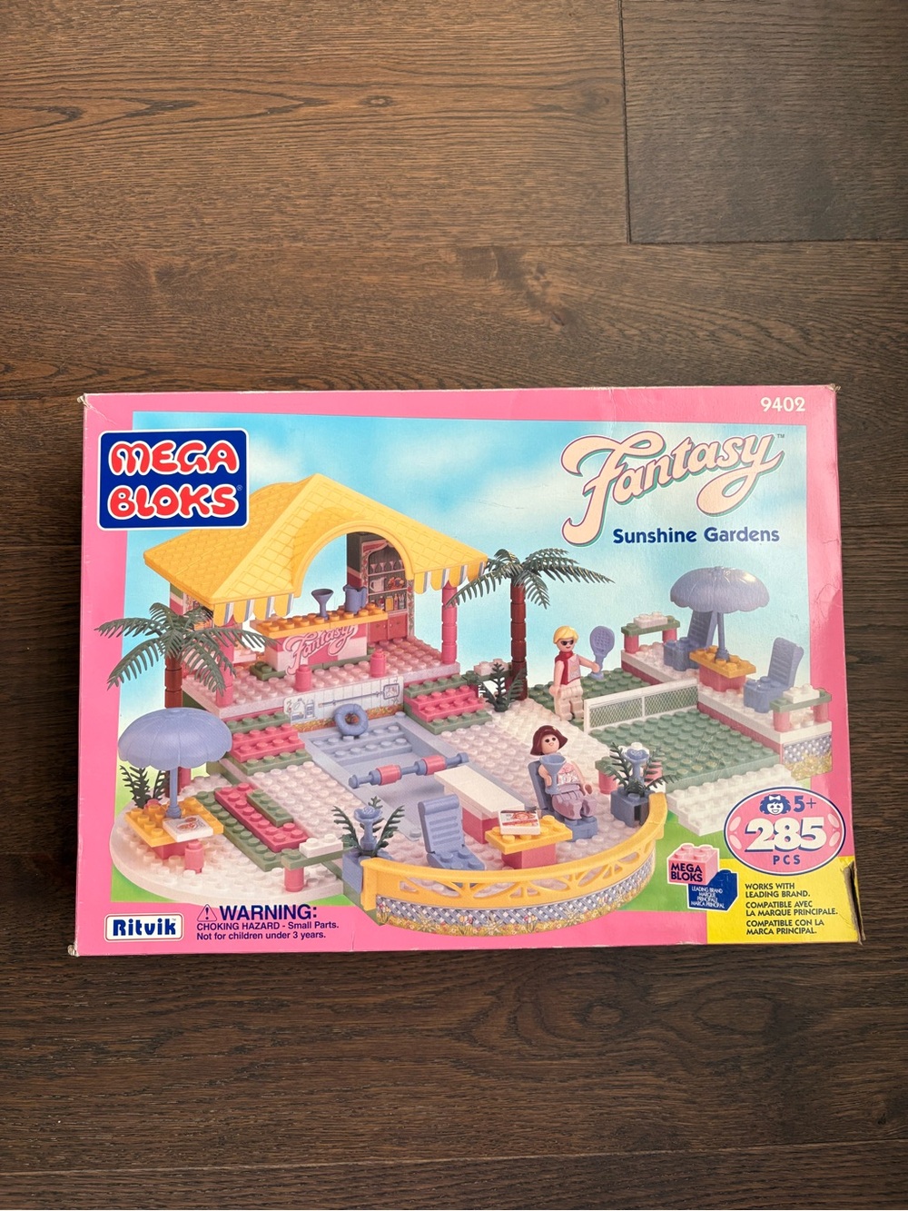 Vintage Rare Retired Mega Bloks Fantasy Sunshine Gardens Building Set #9402 - Picture 2 of 9